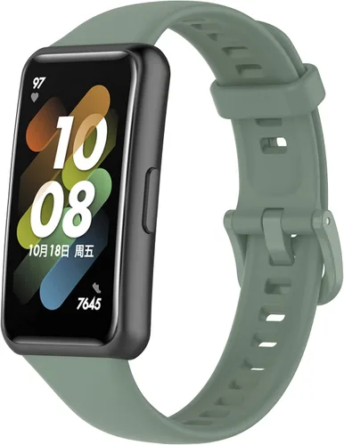 Miniatura 13 de Senter Banda de repuesto de goma suave de liberación rápida para Huawei Band 7 Smart Watch Púrpura