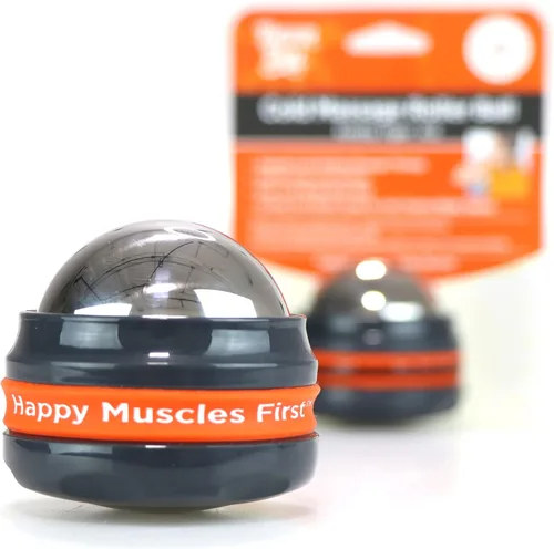 Miniatura 5 de Tiger Tail Knotty Tiger ICE - Bola de masaje de rodillo frío – Herramienta de terapia de frío para cuello, espalda, piernas, brazos, hombros