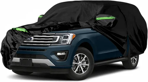 Miniatura 17 de Fundas impermeables para automóvil de repuesto para Ford Bronco 2021-2024 de 4 puertas, 6 capas para todo tipo de clima, cubierta de automóvil