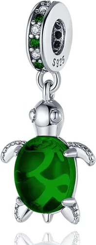 Miniatura 48 de LNQOBU Happy Life - Colgante para pulseras de abalorios, plata de ley 925 para mujer (con un espaciador de cuentas)