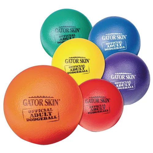 S&S Worldwide Gator Skin - Bolas de espuma para principiantes de fácil agarre, espuma de baja densidad para evitar picaduras, revestimiento