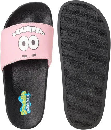 Miniatura 4 de Nickelodeon Sandalias para niños - Bob Esponja y Patricio BeachPool Soccer Slides (11-5)