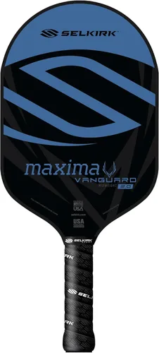 Miniatura 31 de Selkirk Sport Vanguard - Paleta híbrida de pickleball de fibra de carbono con núcleo de polipropileno X5, raquetas de pickleball 1.0 Rojo
