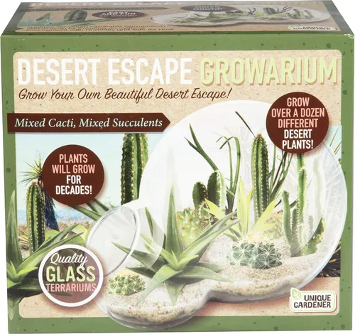 Miniatura 6 de Cultiva tu propia trampa para moscas Venus, kit de inicio de terrario de vidrio para niños para brotar trampa moscas y plantas de rocío solar