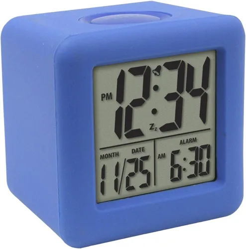 Miniatura 6 de Equity by La Crosse 70905 Reloj despertador con visualización LCD, azul, cuadrado