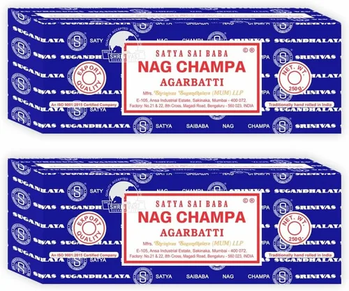 Miniatura 4 de Sai Baba Nag Champa, incienso, Madera, 1 Unidad