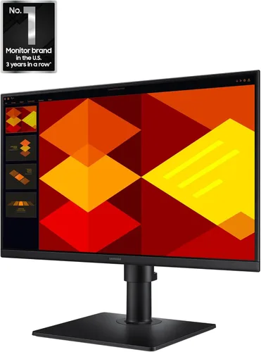 Miniatura 2 de Samsung Monitor de negocios sin bordes de 22 pulgadas (S40GD) con panel IPS, frecuencia de actualización de 100 Hz, modo de ahorro de ojos, diseño