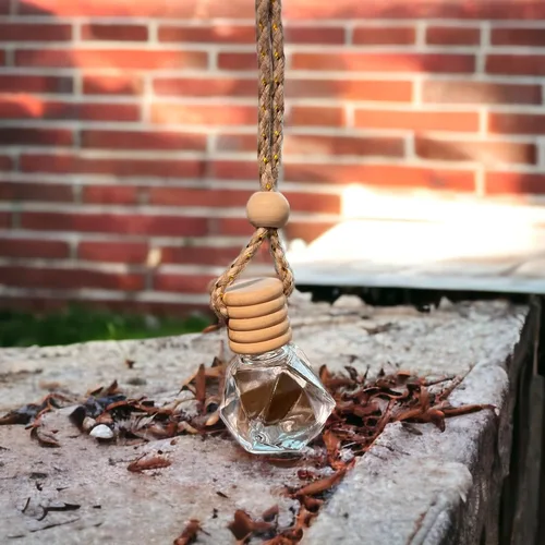 Miniatura 6 de Ambientador colgante hecho a mano para coche con fragancia (Ámbar egipcio) Ambientador de larga duración para coches Lindo accesorio recargable