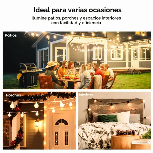 Miniatura 7 de TREATLIFE Enchufe de atenuación con control remoto inalámbrico de 100 pies, resistencia a la intemperie IP44, atenuador al aire libre para luces