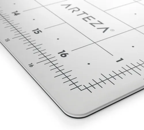 Miniatura 4 de Arteza Tapete de corte rotativo autorreparable, 12" x 18" (30.5cm x 45.7cm) con cuadrícula y superficie antideslizante para tela, papel, vinilo