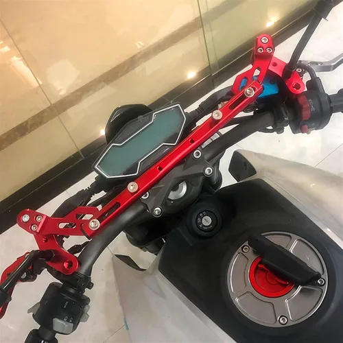 Miniatura 7 de Barra de manillar de motocicleta para Yamaha XMAX 300 XMAX300 2017-2022 (color azul B, tamaño: 1)