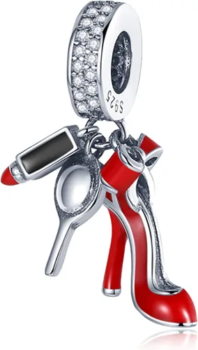 925 Sterling Silver Charms for Bracelets and Necklaces Mom Heart Beating Love Charms Gift for Christmas Valentine's Day Mother's Day Gifts for Girls