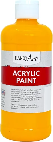 Miniatura 17 de Pintura acrílica para estudiantes, artesanías de 16 onzas. Plateado metálico