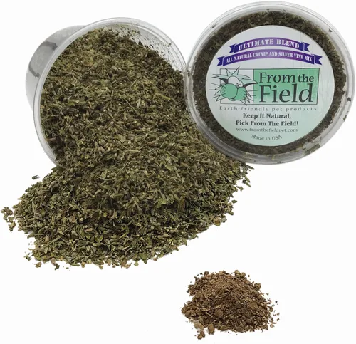 Miniatura 2 de From The Field Mezcla definitiva de menta de gato y actinidia Menta de gato premium cultivada en EE. UU. para juguetes y tiempo de juego