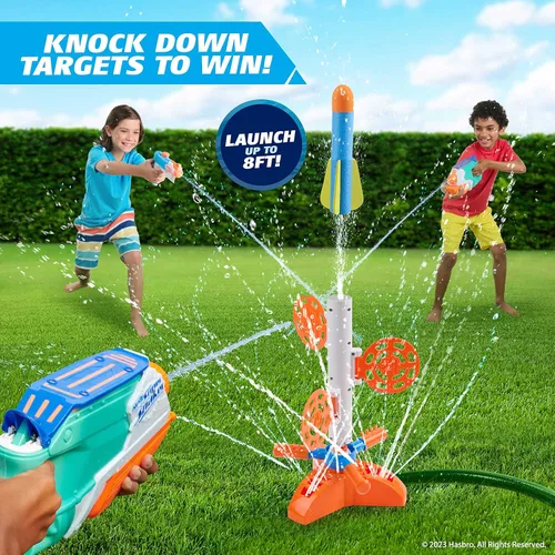 Miniatura 3 de NERF Super Soaker Grab 'N Go Stomp Soaker - Juegos de agua al aire libre