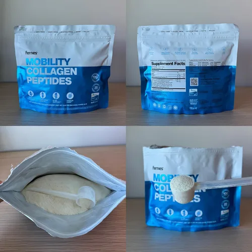 Miniatura 4 de Mobility - Péptidos de colágeno en polvo, glucosamina, condroitina, ácido hialurónico y vitamina C liposomal para unirse a huesos y cartílagos