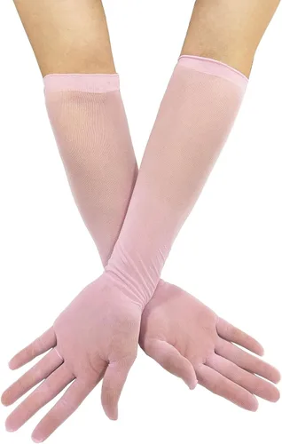 Miniatura 2 de Guantes de malla de nailon sin costuras ultrafinos para mujer