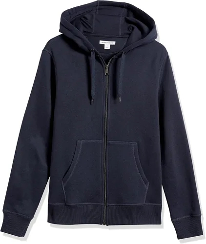 Miniatura 6 de Tienda Essentials - Sudadera con capucha de vellón y cremallera completa, para hombre
