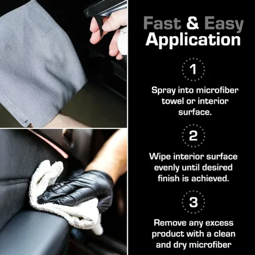 Miniatura 7 de Ethos Interior Detailer Spray - Limpiador interior de coche limpia y protege fácilmente todas las superficies interiores Acabado satinado no graso