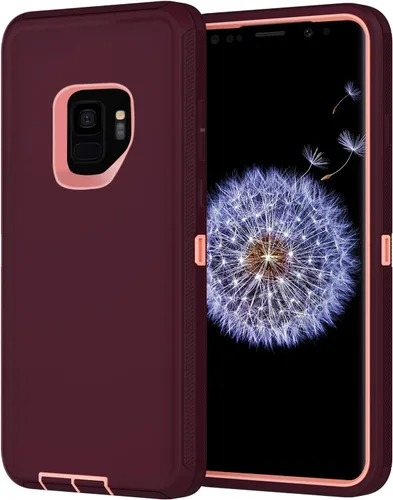 Miniatura 9 de Funda para Samsung Galaxy S9 con protector de pantalla, cuerpo completo, resistente, a prueba de golpes, a prueba de caídas, funda protectora