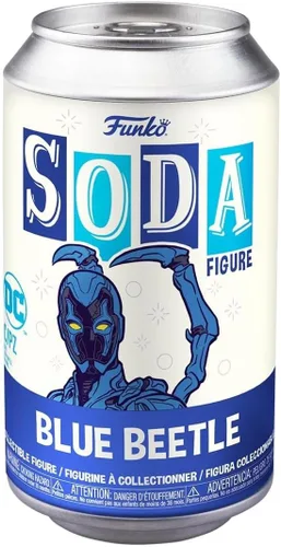 Miniatura 2 de Funko Vinilo SODA: DC - Blue Beetle - Blue Beetle - 1/6 probabilidades para variante de persecución rara - Figura de vinilo coleccionable - Idea