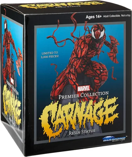 Miniatura 4 de DIAMOND SELECT TOYS Marvel Premier Collection: Estatua de resina Carnage, multicolor, 12 pulgadas