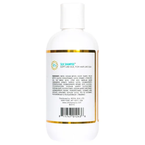 Miniatura 3 de Royal Silk El champú de seda original suave como la seda para el cabello como la seda. Ultra suave, calmante y suave. Todos los géneros, edades