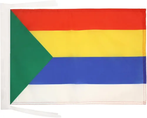 Miniatura 1329 de Bandera de México AZ FLAG, 45.7 x 30.5 cm, con cordones - Pequeñas banderas mexicanas de 30 x 45 cm - Bandera de 45.7 x 30.5 cm