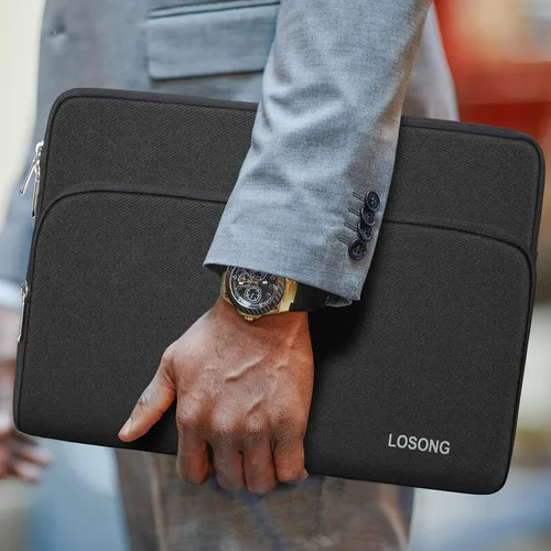 Miniatura 6 de Funda para monitor portátil de 15.6 pulgadas, bolsa protectora de almacenamiento, bolsa de exhibición con bolsillo para accesorios para monitor