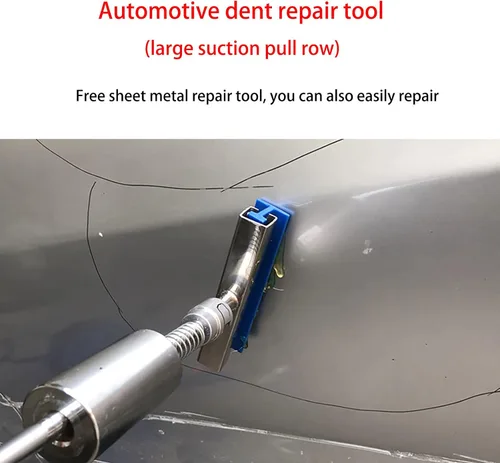 Miniatura 7 de Herramientas de reparación de carrocerías, kit de eliminación de abolladuras de automóvil sin pintura para automóvil, kit de eliminación