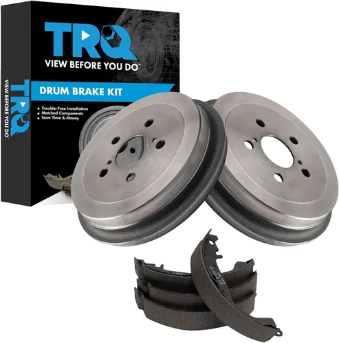 Miniatura 61 de Kit de tambor de freno y zapata ABS trasero TRQ Compatible con Subaru Forester Impreza