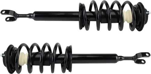 Miniatura 288 de TRQ Conjunto de Amortiguador y Resorte Delantero Cargado con Resorte Helicoidal Pre-ensamblado Compatible con Jeep Cherokee Limited AWD 14-22 Sin