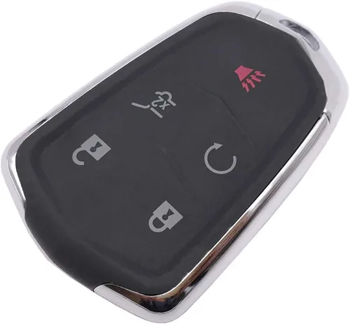 Miniatura 4 de Funda de repuesto para llavero de 5 botones para Cadillac Escalade 2015-2019, CTS, SRX, XT4, XT5, ATS, STS y XD6 CT6 XT5 sin llave, llavero remoto