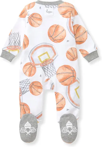 Miniatura 152 de Burt's Bees Baby - Pijama de una pieza para bebé, mameluco para dormir y jugar, algodón 100% orgánico, cremallera frontal
