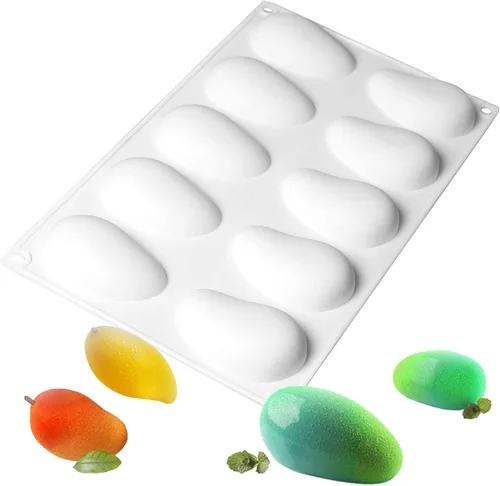 Miniatura 18 de OCPO KITCHEN Moldes de silicona para hornear pasteles de mousse, molde de postre francés para pastelería, chocolate, cupcake, molde de helado, molde