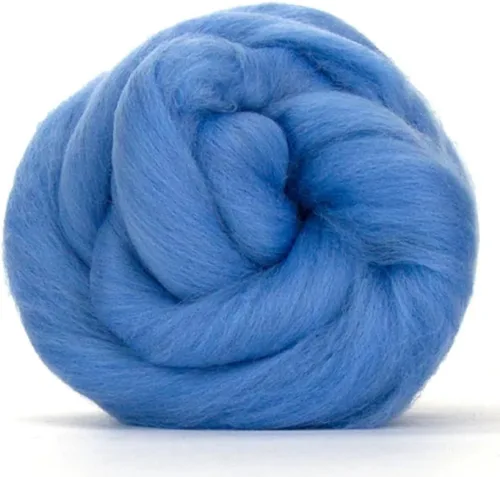 Miniatura 40 de Revolution Fibers Lana Merino para hilar Lana superior peinada Premium 22 micrones, perfecta para proyectos de fieltro, hilado, colgantes