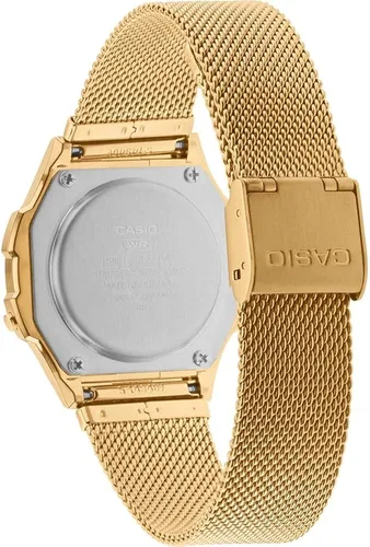 Miniatura 2 de Casio A171WEMG-9AEF - Reloj digital de cuarzo unisex para adultos con correa de acero inoxidable Oro A171WEMG-9AEF