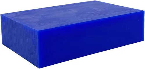 Miniatura 2 de Bloque de cera para tallar cera perdida, herramienta de moldeo de joyería, molde para esculpir 1 libra (bloque de cera azul)