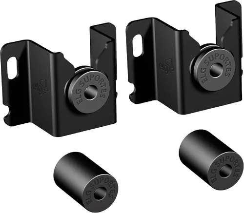 ELG Soporte fijo de pared para TV de perfil bajo, televisores de 14"-75" de hasta 220 libras, 1.38 pulgadas de pared, VESA 75x75 a 31.496x15.748 in,