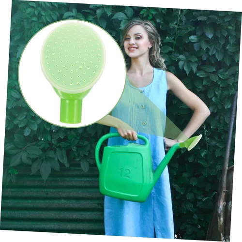 Miniatura 9 de Yardwe Cabezal de regadera de plástico verde universal