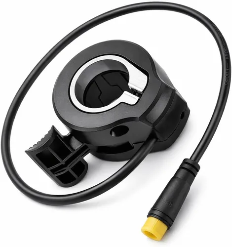 Alomejor Acelerador de pulgar de scooter eléctrico, acelerador de acelerador de dedo de control de velocidad con conector para scooters eléctricos