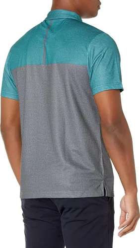 Miniatura 2 de PGA TOUR Camisa polo de manga corta Airflux Birdseye Block para hombre