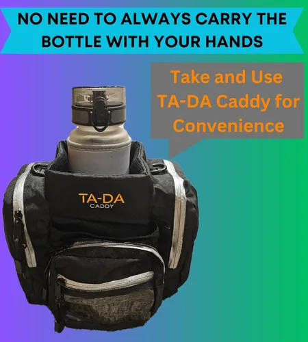 Miniatura 8 de TA-DA Botella motivacional con enfriador de latas. 32 onzas te dice cuánto debes y bebiste Con enfriador de latas es más cálido, más frío y cómodo