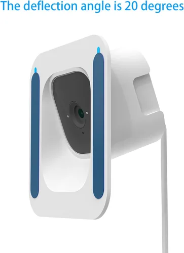 Miniatura 7 de HOLACA Soporte de ventana para Blink Mini/Mini2, inclinación de 20 grados (arriba/abajo/izquierda/derecha) Soporte de montaje flexible adhesivo