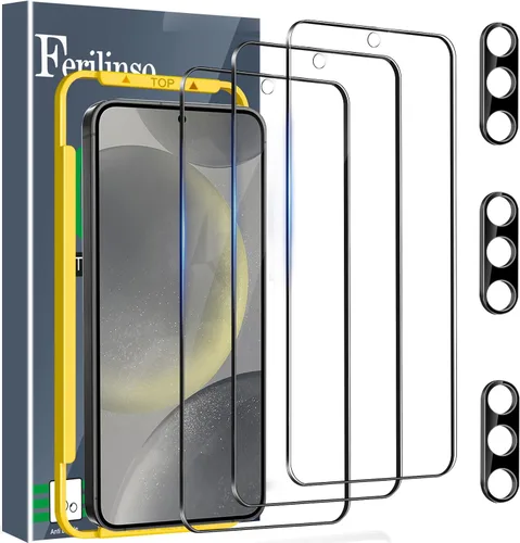 Miniatura 10 de Ferilinso Protector de pantalla de privacidad para iPhone 13 y iPhone 14, paquete de 2 protectores de pantalla de vidrio templado antiespía 9H