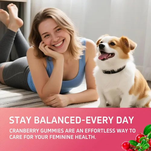 Miniatura 6 de Gomitas de equilibrio femenino, suplemento de equilibrio premium para mujeres, salud del PH, apoyo inmunológico, apoyo energético, vegano, sin
