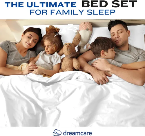 Miniatura 389 de DREAMCARE Juego de sábanas Queen – 6 piezas Sábanas de enfriamiento – hasta 15” Sábanas profundas tamaño Queen – Colección 2500 Supreme – Extra 03