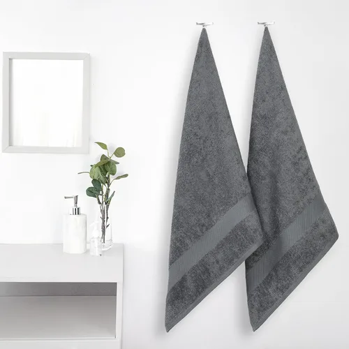 Miniatura 26 de SUPERIOR Kendell - Juego de 4 toallas de baño de algodón egipcio, absorbentes, para la ducha, artículos esenciales para el spa, toallas grandes