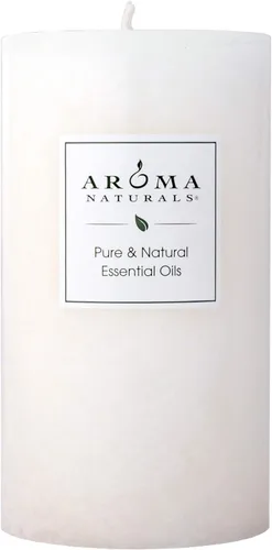 Miniatura 22 de Aroma Naturals Vela de Pilar Perfumada con Aceite Esencial de Naranja, Clavo y Canela, Peace Pearl, 2.5 pulgadas x 4 pulgadas