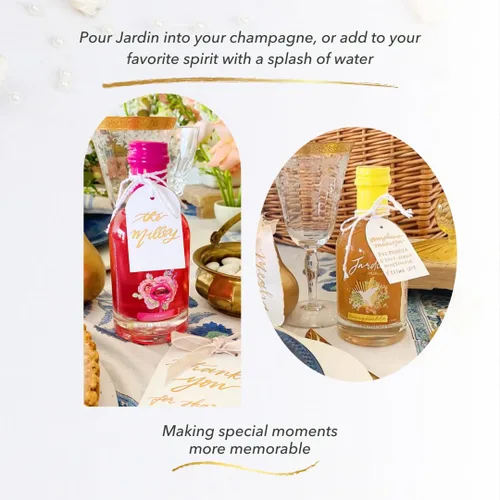 Miniatura 6 de Jardin - Set de regalo - Mezcladores de cóctel de alta calidad - Jarabes sin azúcar - Potenciador de espíritu brillante para cócteles y cócteles